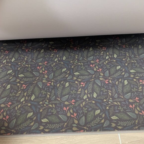 Craft Smith "Dark Floral" 12x12 Paperpad 48 Sheets Cardstock - Picture 12 of 14